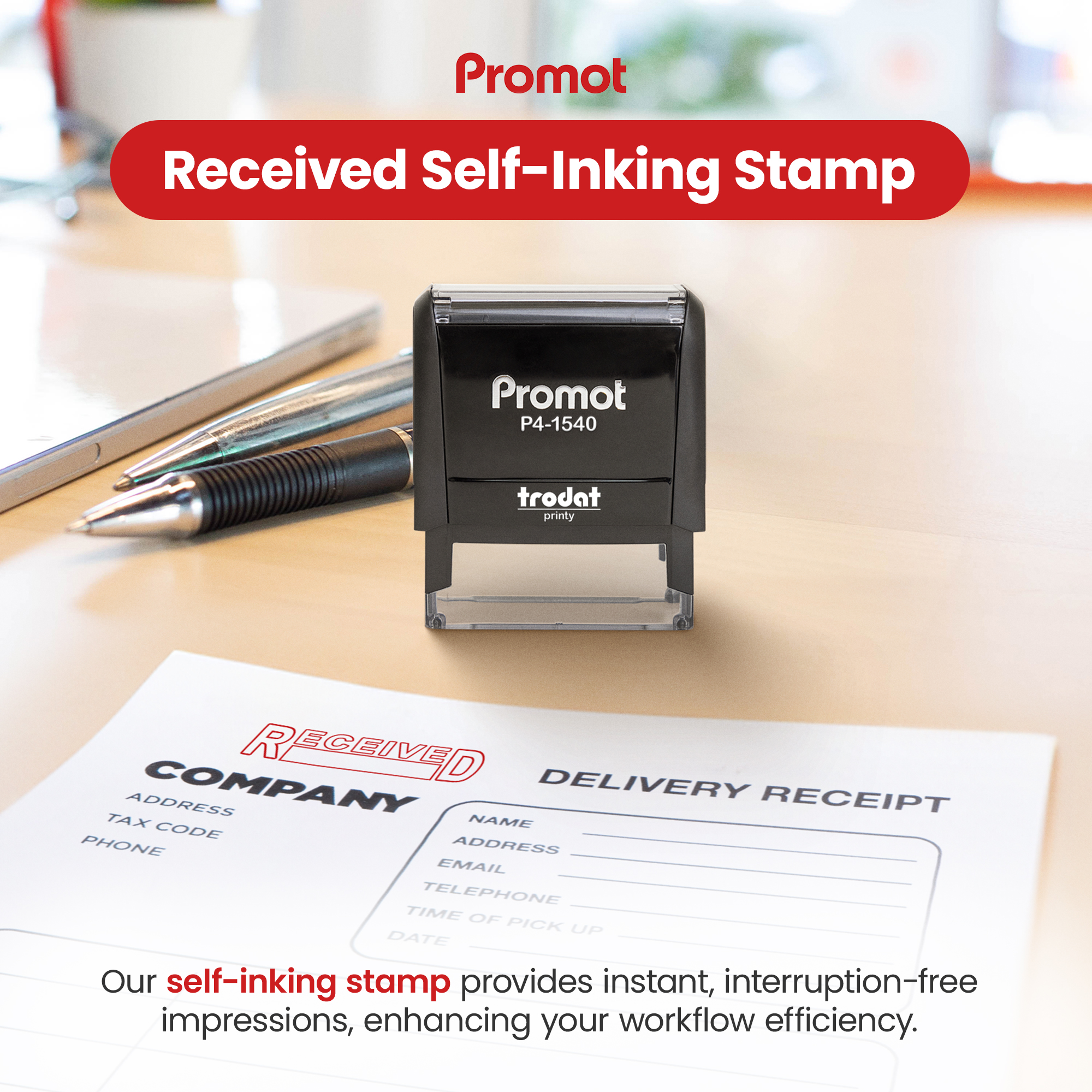 Received Stamp hover